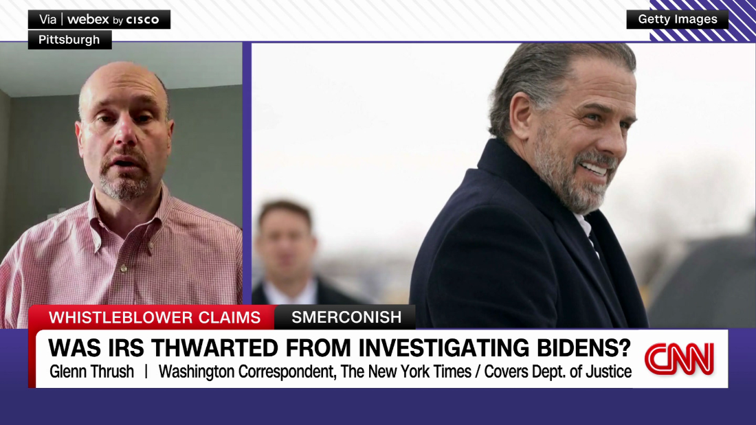 Was IRS thwarted in Hunter Biden probe?  – CNN Video