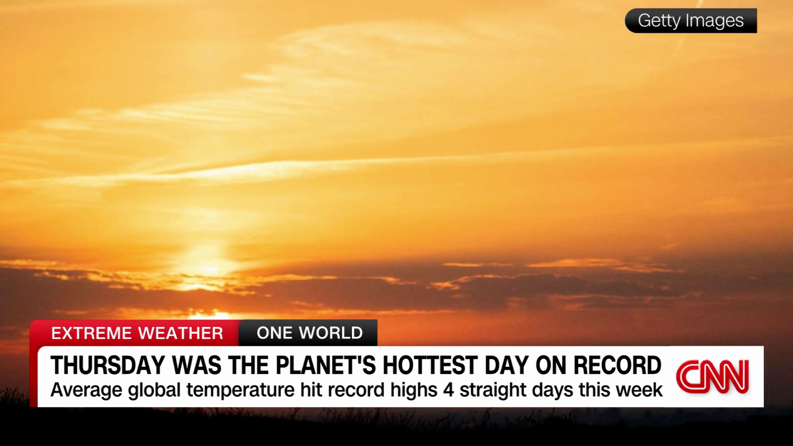 Earth has four straight days of record heat CNN Video