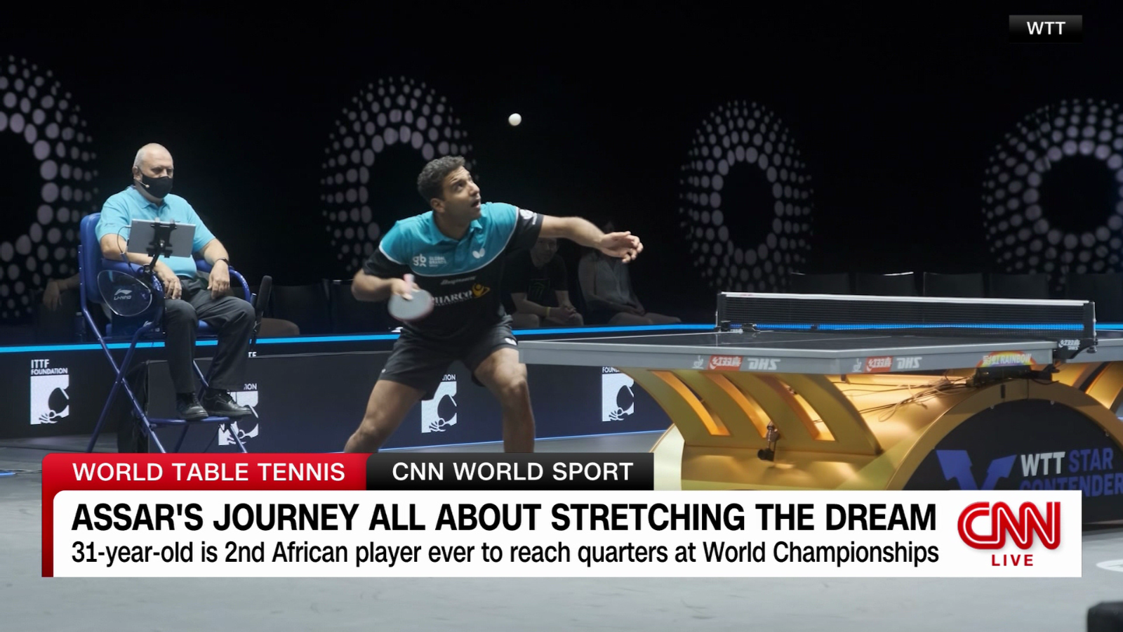 Omar Assar the pioneering table tennis star from Egypt