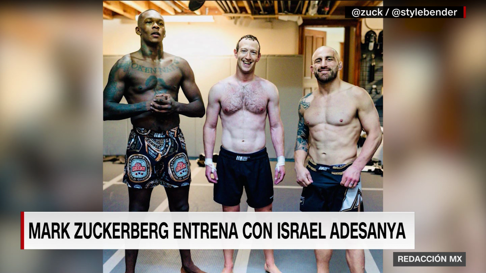 Zuckerberg Entrena Con Campeones De UFC Ante Posible Pelea En Jaula