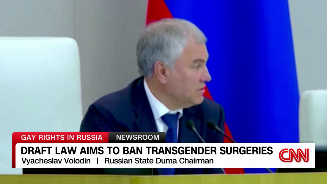 Russian Lawmakers Pass Bill Outlawing Gender Reassignment Cnn Video