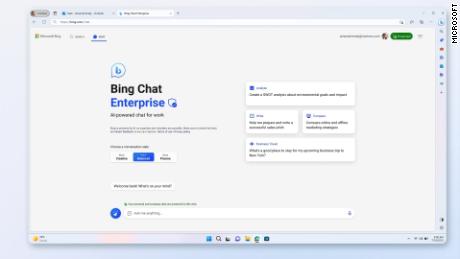 Microsoft, which uses OpenAI&#39;s technology to power its Bing chat, said workers can now have &quot;complete confidence&quot; their data &quot;won&#39;t be leaked&quot; outside of the company.