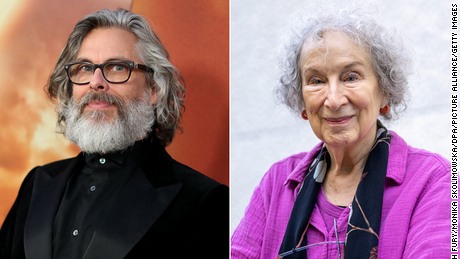 Left: Michael Chabon; right: Margaret Atwood