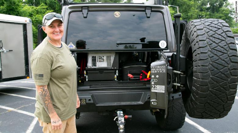 Off-Road Outreach: She's providing showers, laundry, meals, and more to homeless vets wherever they are