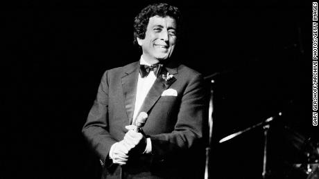 Tony Bennett performs onstage at Radio City Music Hall in New York on May 10, 1986. 
