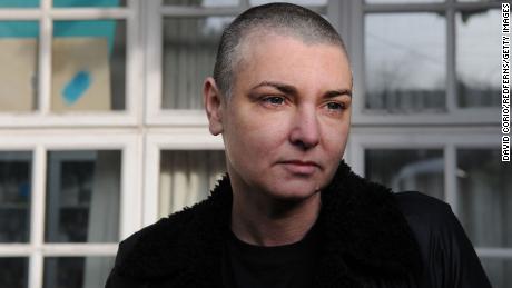 Irish singer Sinéad O&#39;Connor at her home in County Wicklow, Republic Of Ireland in 2012.
