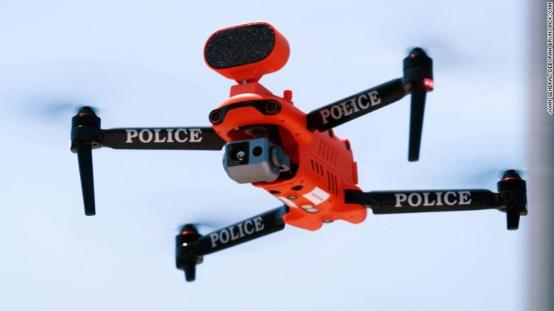 With more sharks along the beach, police are using these drones to protect swimmers
