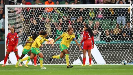 Jamaica secured its first Women&#39;s World Cup victory.