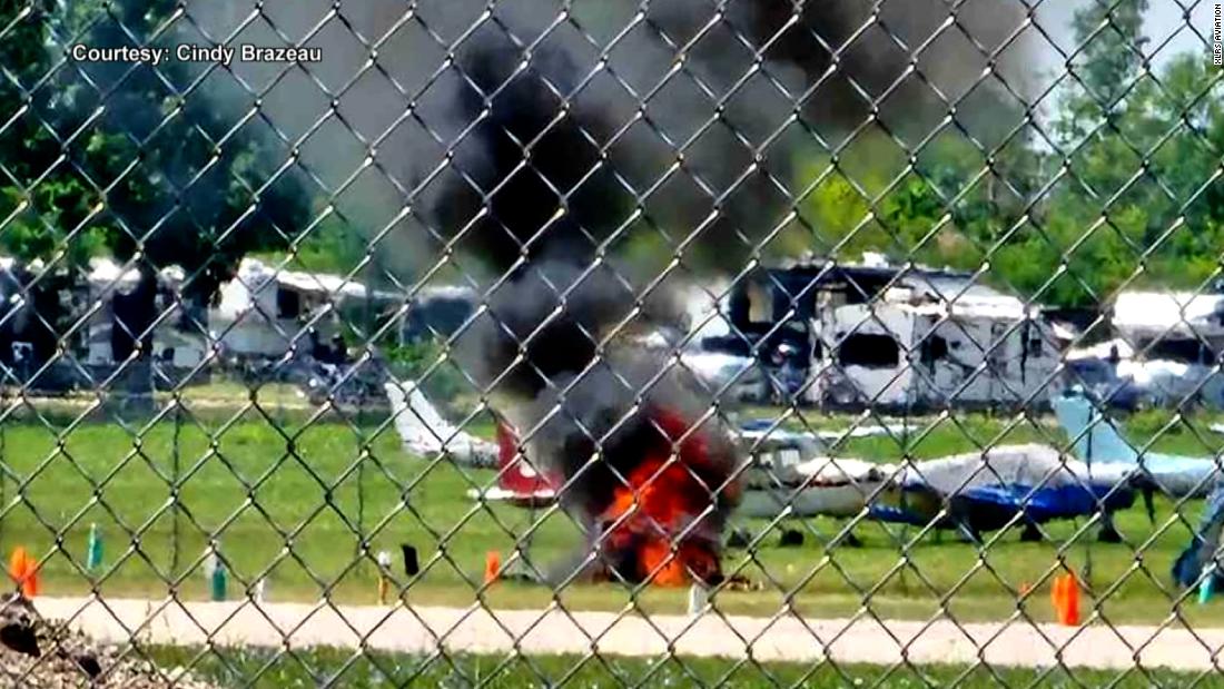 2023 Oshkosh air show: Aircraft crashes in Wisconsin leave 4 dead, 2 ...