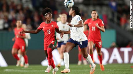 Girma helped the USA to a crucial clean sheet against Portugal.