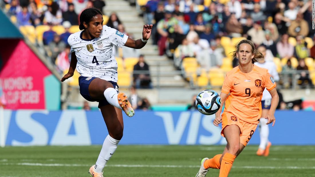 NextImg:Inspired by Serena Williams, US soccer star Naomi Girma wants to spur on the next generation