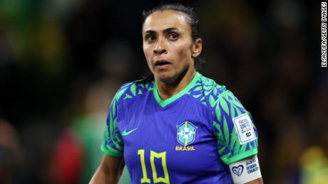 Marta&#39;s first start of the 2023 Women&#39;s World Cup was not enough to see her team to victory.