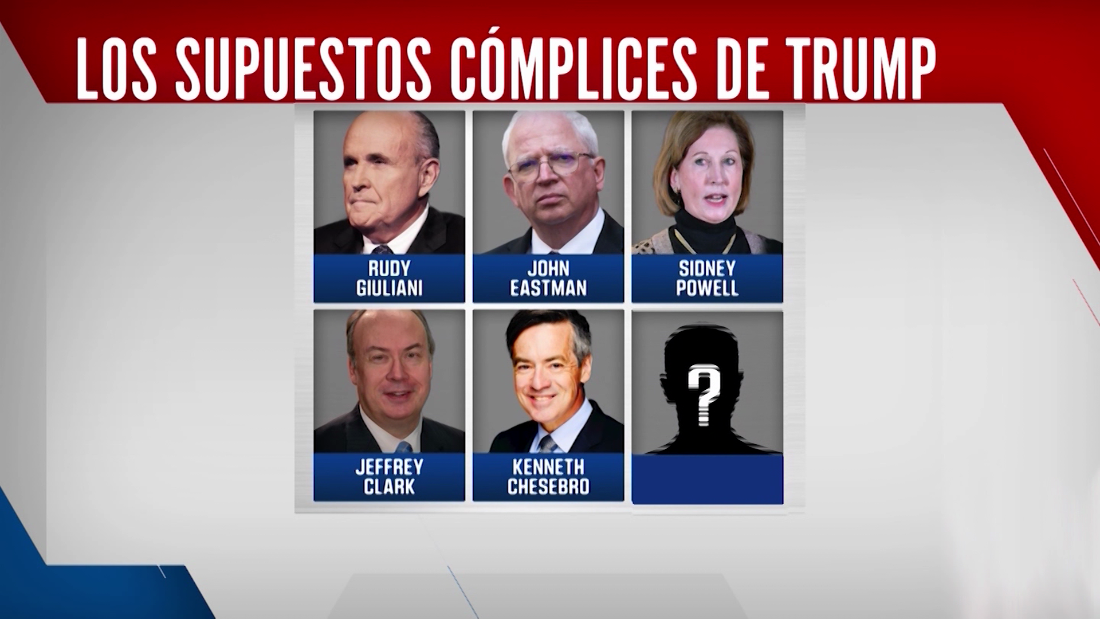 ¿qué Sabemos De Los 6 Supuestos Cómplices Que Habrían Ayudado A Trump A