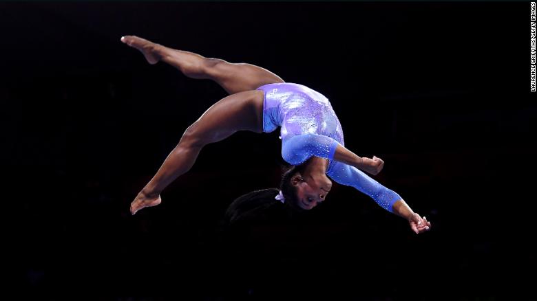 Simone Biles is returning to gymnastics. See her before competition