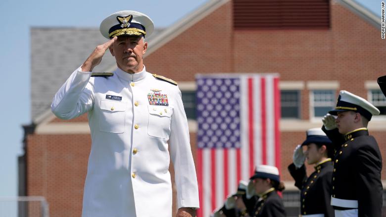 Former head of US Coast Guard covered up investigation into sexual assaults at academy