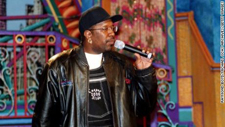 DJ Casper (Willie Perry, Jr.) seen in rehearsals for his performance on &#39;The Jenny Jones Show&#39; in Chicago, Illinois in September 2000.
