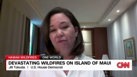 Hawaiian congresswoman speaks on Maui fires
