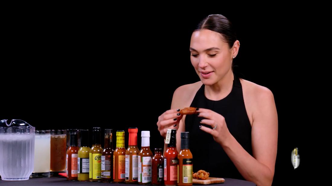‘I’m eating death’: Gal Gadot struggles with spicy wings during interview