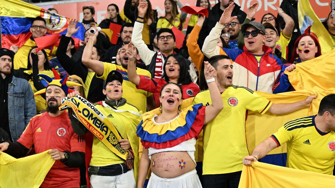 Selección Colombiana lleva un pedazo de patria a colombianos en ...