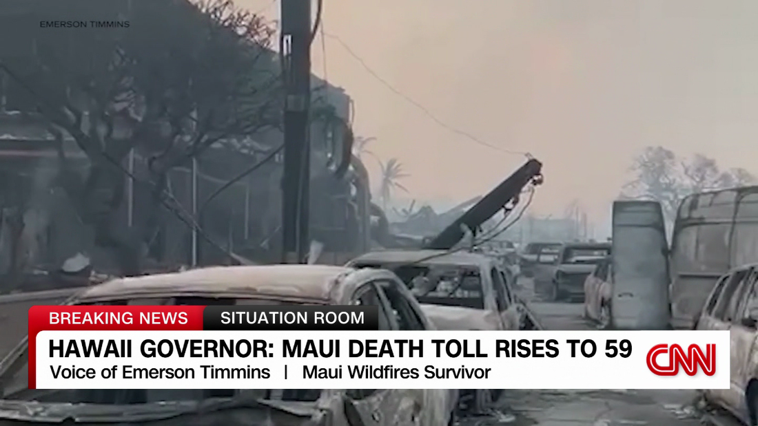 Survivors: harrowing accounts of Maui fire