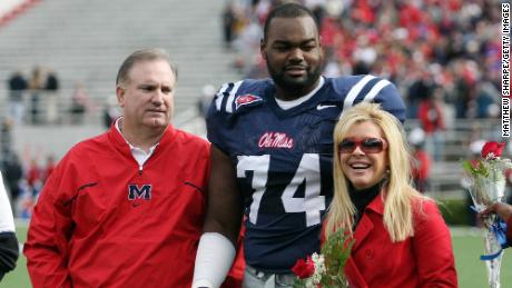 Michael Oher, depicted in &#39;The Blind Side,&#39; alleges he was never adopted by Sean and Leigh Anne Tuohy, but signed into a conservatorship