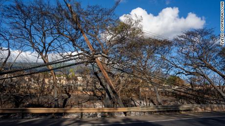 Power remains an issue in Lahaina.