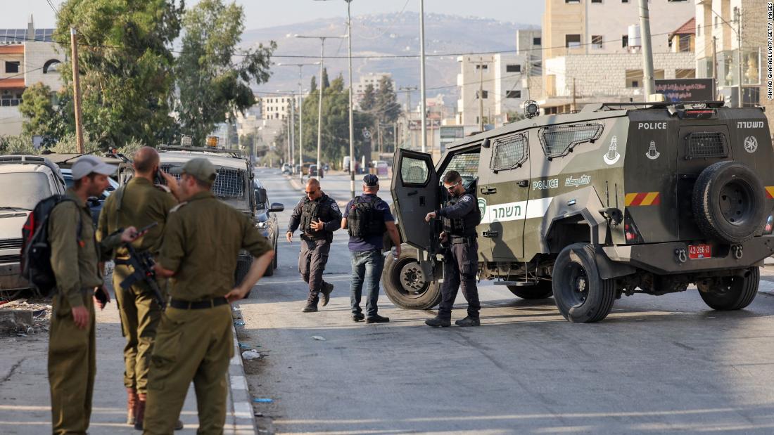 Two Israeli civilians killed in flashpoint West Bank town, Israel military says