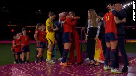 RFEF President Luis Rubiales has admitted he &quot;made a mistake&quot; by giving Spain star Jennifer Hermoso an unwanted kiss on the lips.