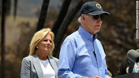 &#39;As long as it takes&#39;: Biden vows support for fire-ravaged Maui as search efforts continue