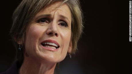 Sally Yates: Voters &#39;have a right&#39; to hear evidence against Trump before election