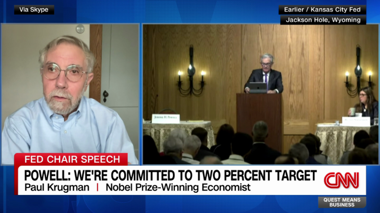 exp powell inflation rates trump krugman live 082503PSEG2 cnni business_00003501