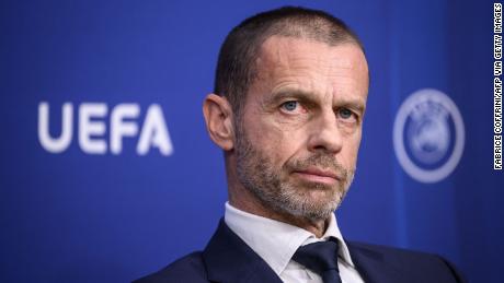 UEFA president Aleksander Čeferin has condemned the actions of Spanish soccer chief Luis Rubiales. 