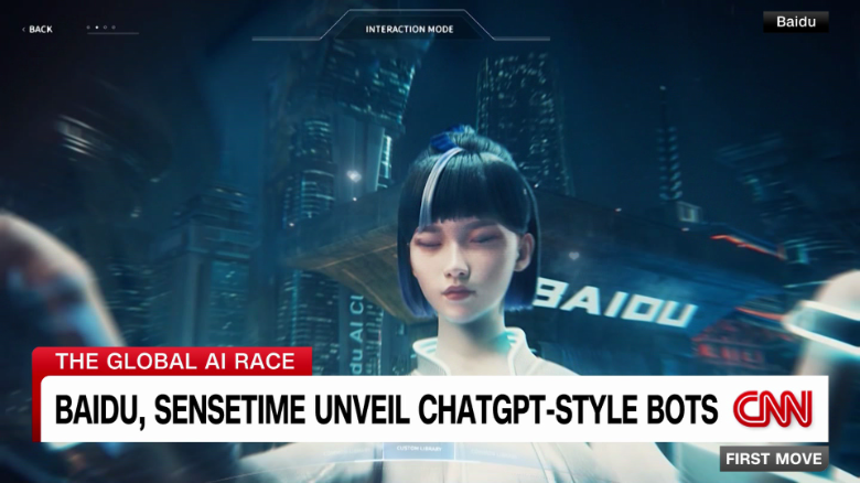 Baidu and SenseTime unveil AI bots