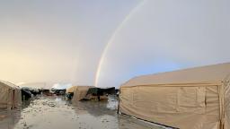 Thousands stranded at Burning Man festival after heavy rains