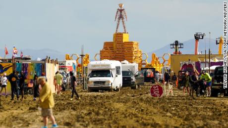 From wood blocks to &#39;poop buckets,&#39; how Burning Man organizers told festivalgoers to prepare for heavy rain