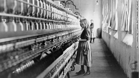 Children worked adult hours for pennies in mills and factories all over the United States until reforms came with the Fair Labor Standards Act of 1938.