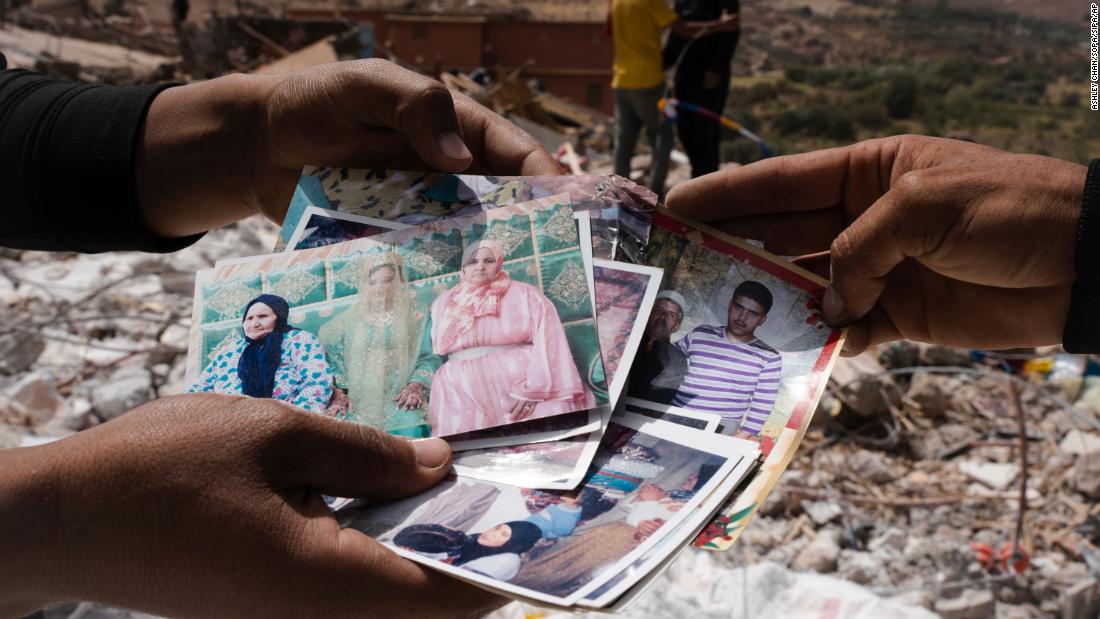 These photos were found in the rubble of Talat N&#39;Yaaqoub on Tuesday, September 12.