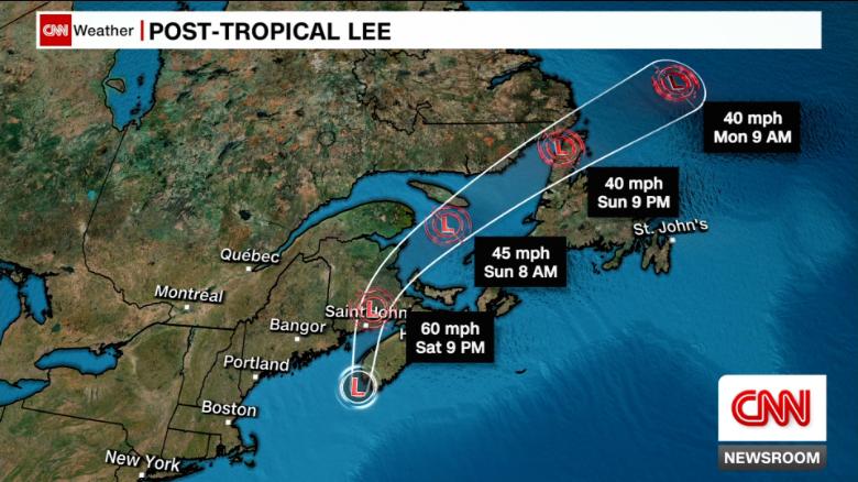 Tropical strom warning in effect along New England coast 