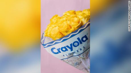 Crayola Flowers partnered with Mrs. Bloom&#39;s, an importer and distributor of fresh cut flowers.