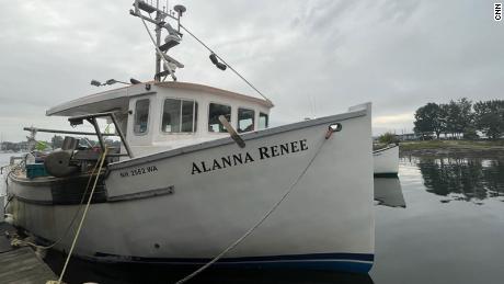 The Alanna Renee, Konchek&#39;s gillnetting boat. 