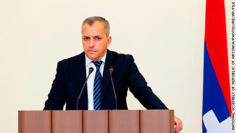 Shakhramanyan signed the decree Thursday, agreeing to dissolve the Artsakh state from next year.