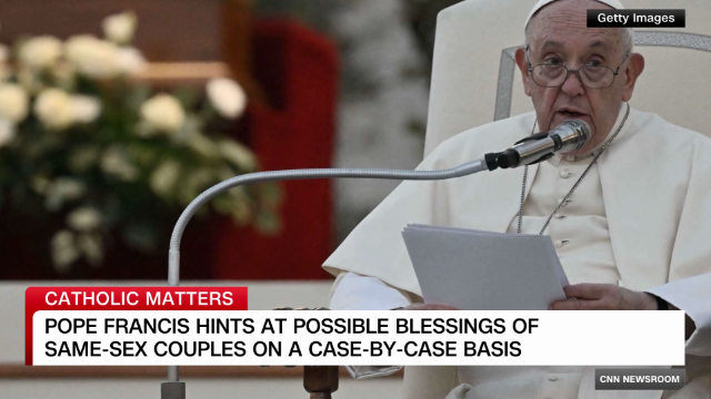 Gemist Pope Francis Hints At Possible Blessings Of Same Sex Couples