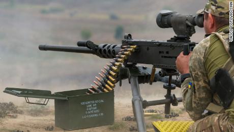 Touting American-made guns, frontline Ukrainian soldiers fear potential loss of US military support