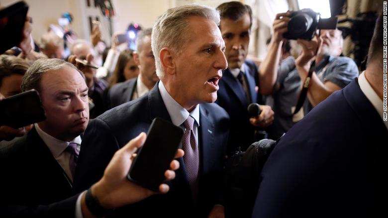 Watch the moment House votes to oust Kevin McCarthy as speaker