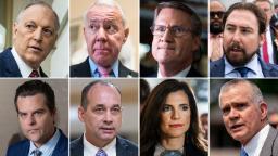 Voici les 8 républicains de la Chambre qui ont voté pour évincer McCarthy du poste de président de la Chambre.