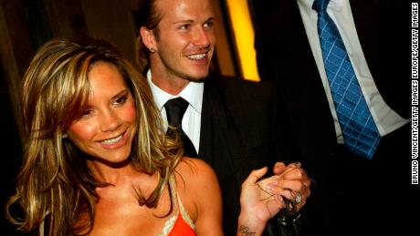 David Beckham and Victoria Beckham in 2004.