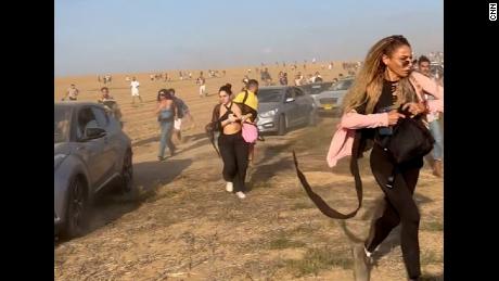 Desert horror: Music festival goers first took cover from rockets, then Gaza militants began firing on them