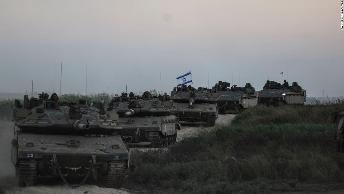 231012123519 01 israeli forces gaza border 1012 super tease