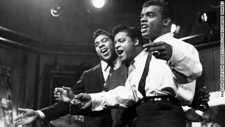 The Isley Brothers: (l to r) Rudolph, O&#39;Kelly and Ronnie, performing together in an undated photo.