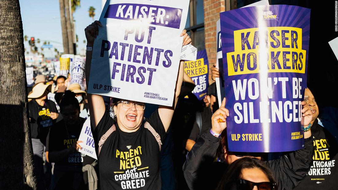Kaiser Permanente labor deal shows why short, disruptive strikes are becoming more common CNN.com – RSS Channel